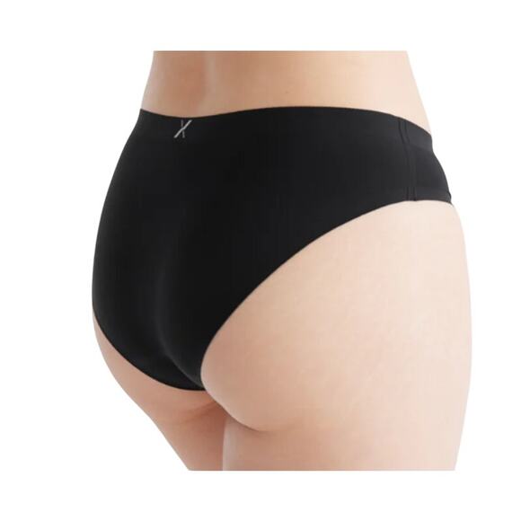 Knix Light Leak Proof No Show Bikini Black Womens Xsmall - Picture 7 of 7